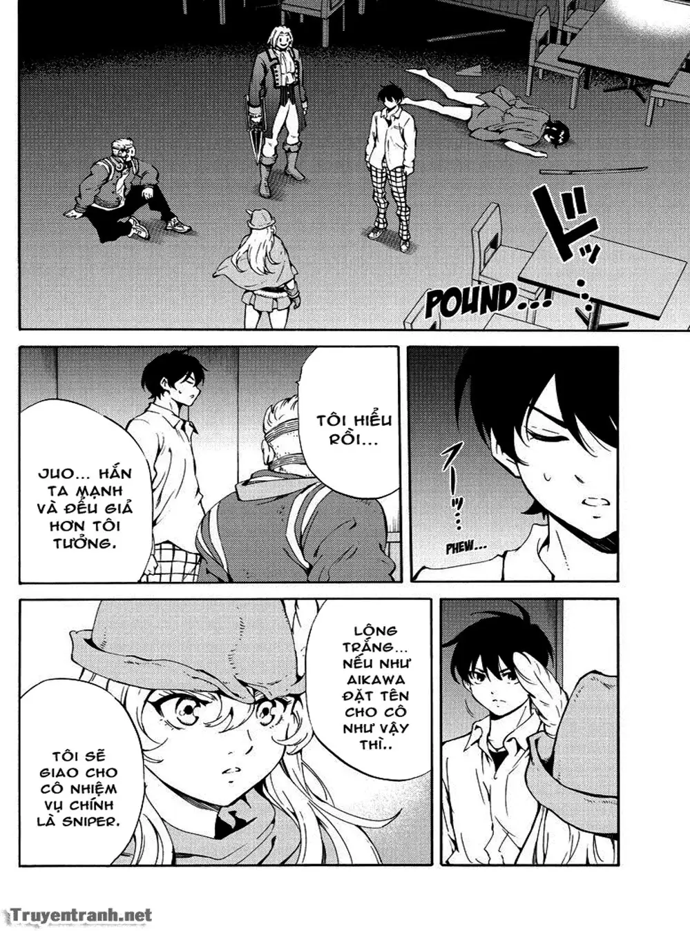 Truyện Tranh Đối Đầu Với Trọng Lực - Tenkuu Shinpan trang 4