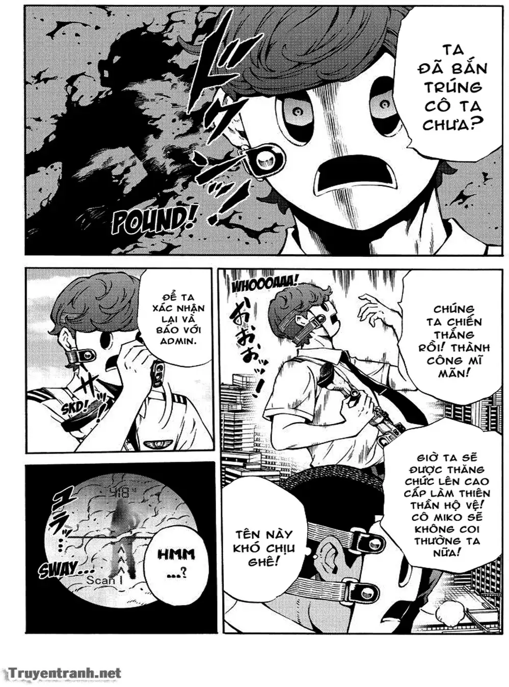 Truyện Tranh Đối Đầu Với Trọng Lực - Tenkuu Shinpan trang 4