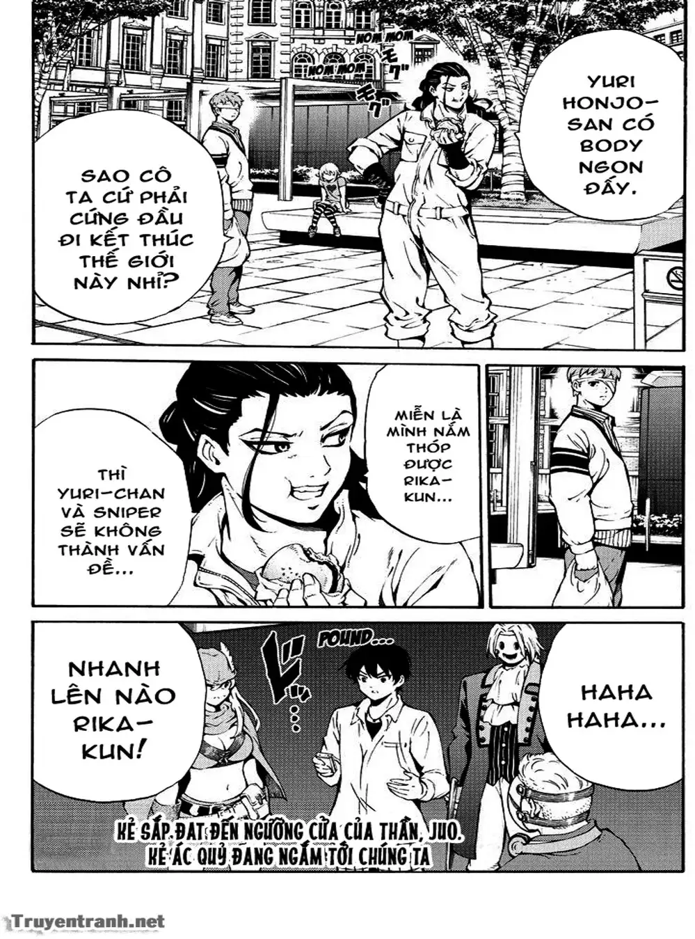 Truyện Tranh Đối Đầu Với Trọng Lực - Tenkuu Shinpan trang 4