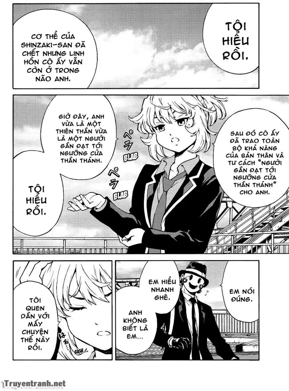 Truyện Tranh Đối Đầu Với Trọng Lực - Tenkuu Shinpan trang 4