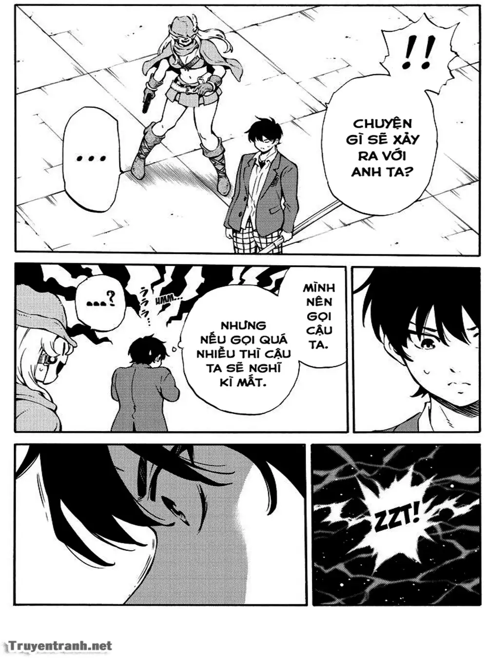 Truyện Tranh Đối Đầu Với Trọng Lực - Tenkuu Shinpan trang 4