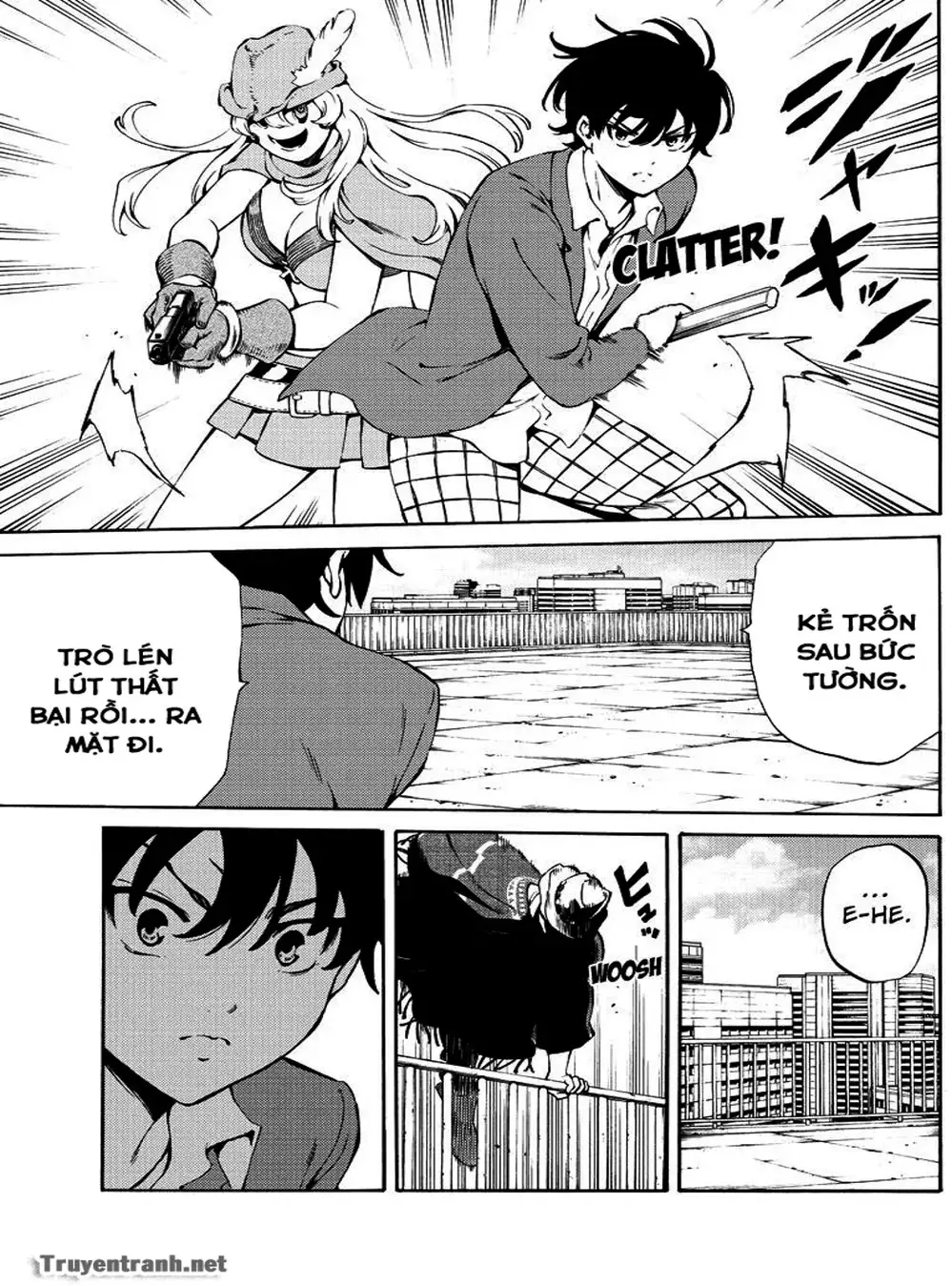 Truyện Tranh Đối Đầu Với Trọng Lực - Tenkuu Shinpan trang 4