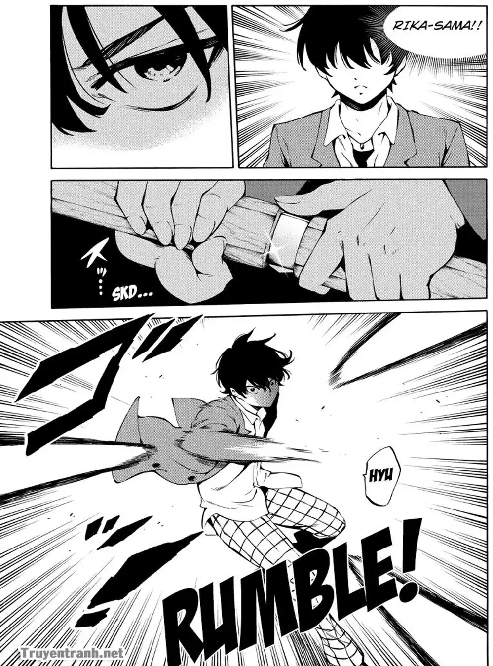 Truyện Tranh Đối Đầu Với Trọng Lực - Tenkuu Shinpan trang 4