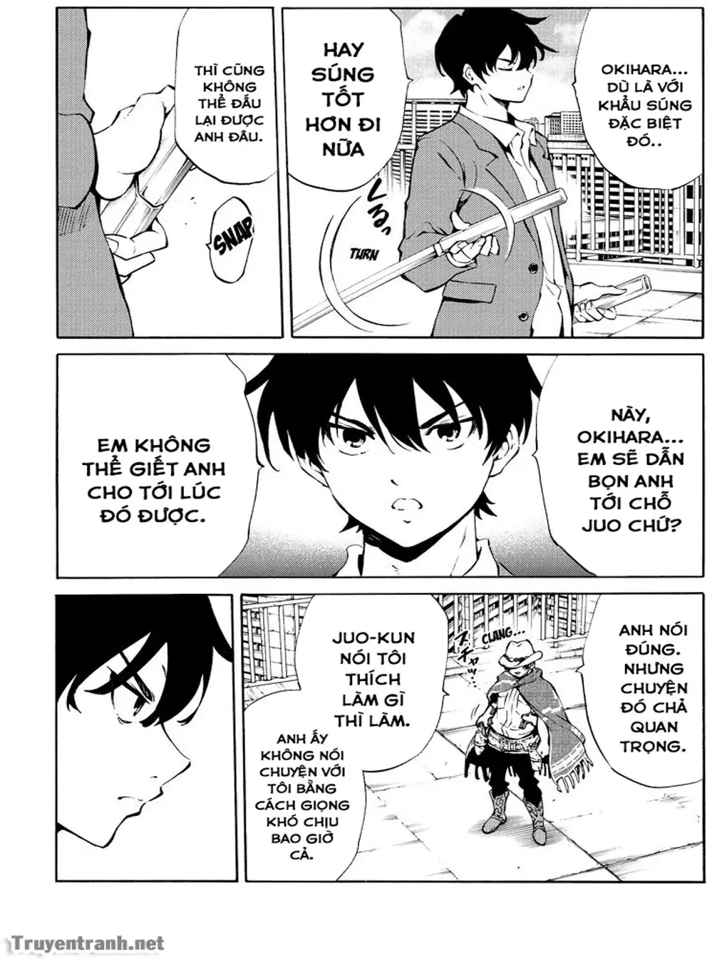 Truyện Tranh Đối Đầu Với Trọng Lực - Tenkuu Shinpan trang 4