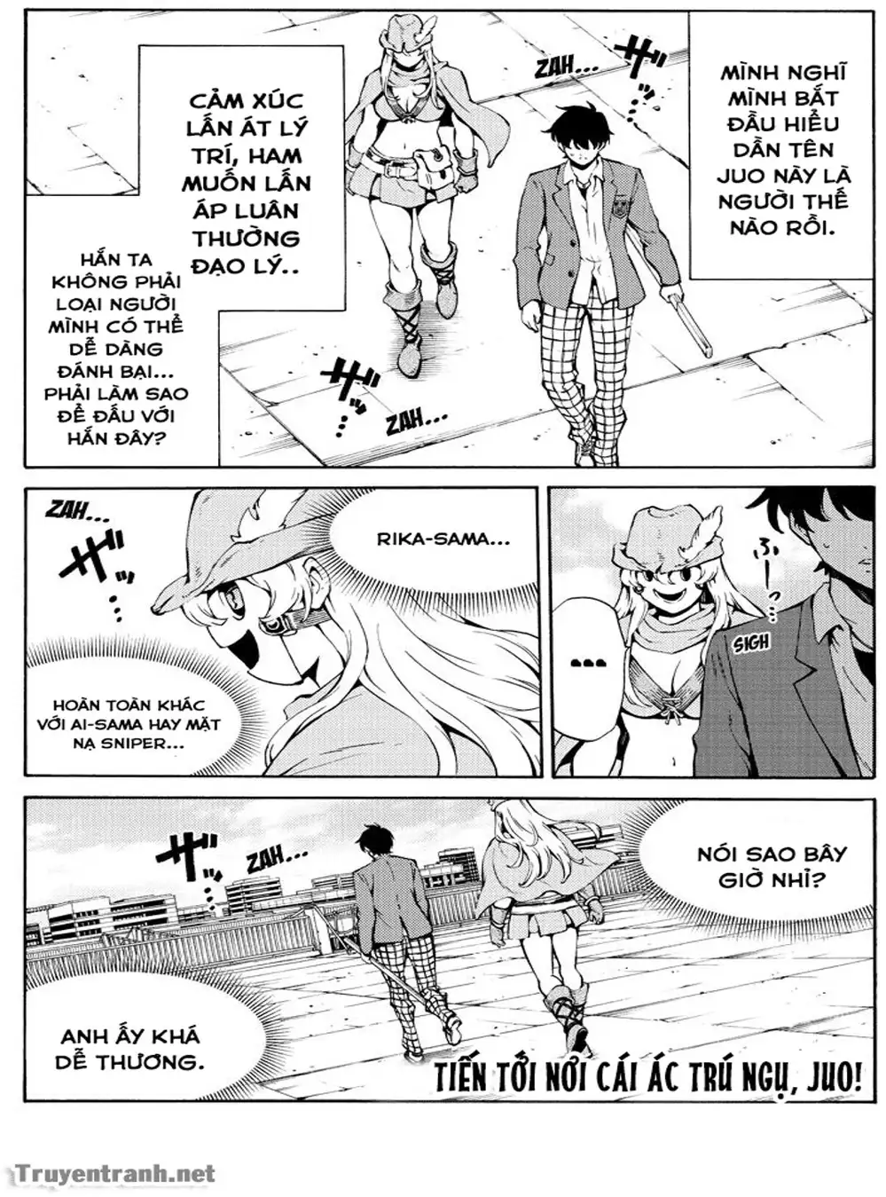 Truyện Tranh Đối Đầu Với Trọng Lực - Tenkuu Shinpan trang 4