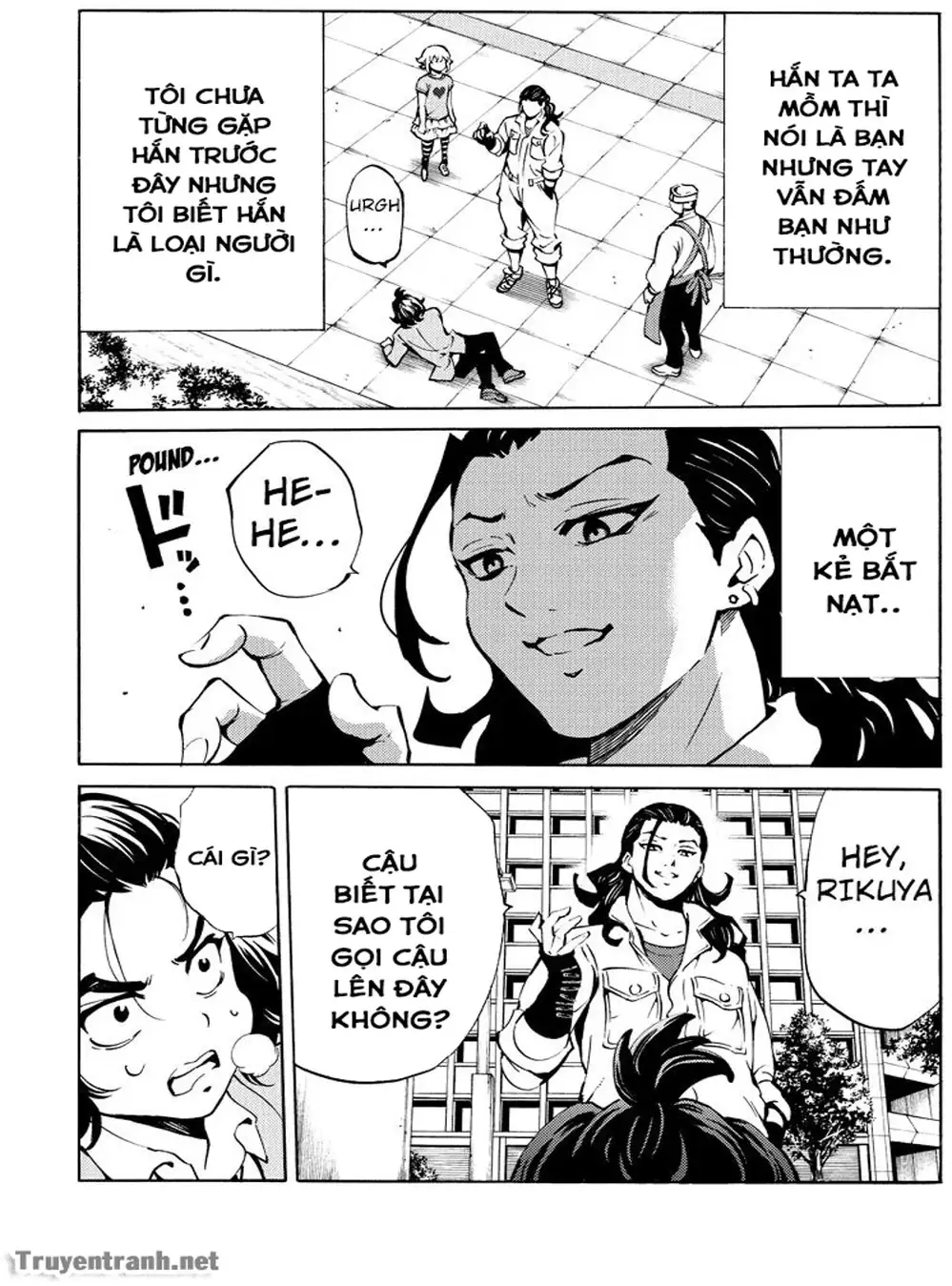 Truyện Tranh Đối Đầu Với Trọng Lực - Tenkuu Shinpan trang 4