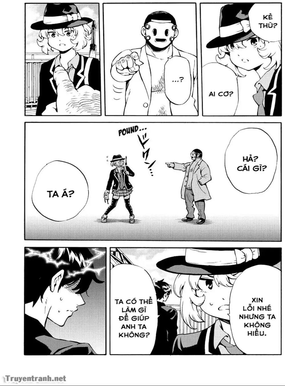 Truyện Tranh Đối Đầu Với Trọng Lực - Tenkuu Shinpan trang 4