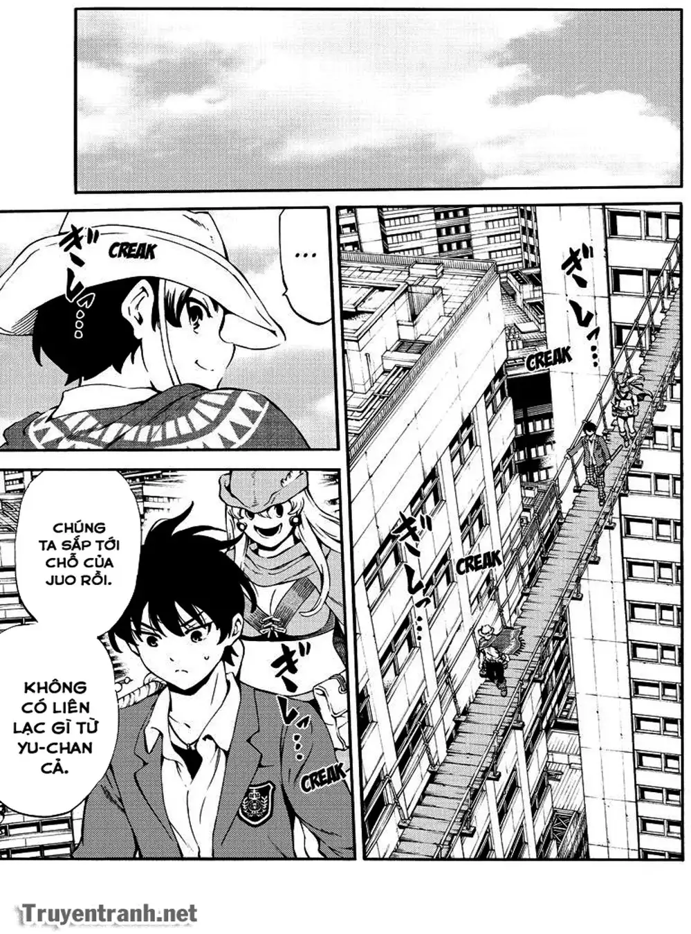 Truyện Tranh Đối Đầu Với Trọng Lực - Tenkuu Shinpan trang 4