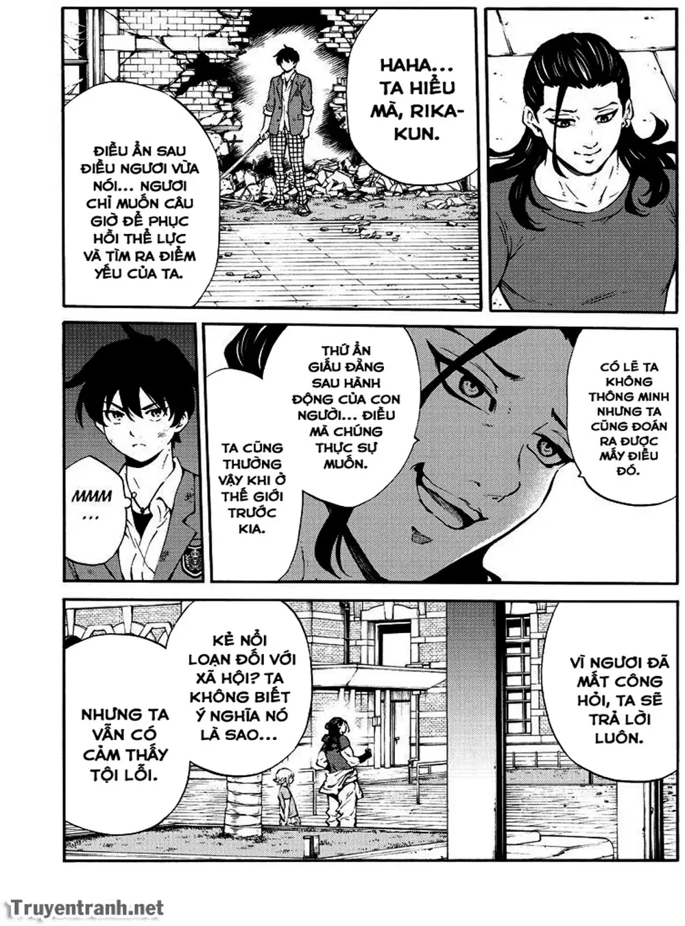 Truyện Tranh Đối Đầu Với Trọng Lực - Tenkuu Shinpan trang 4