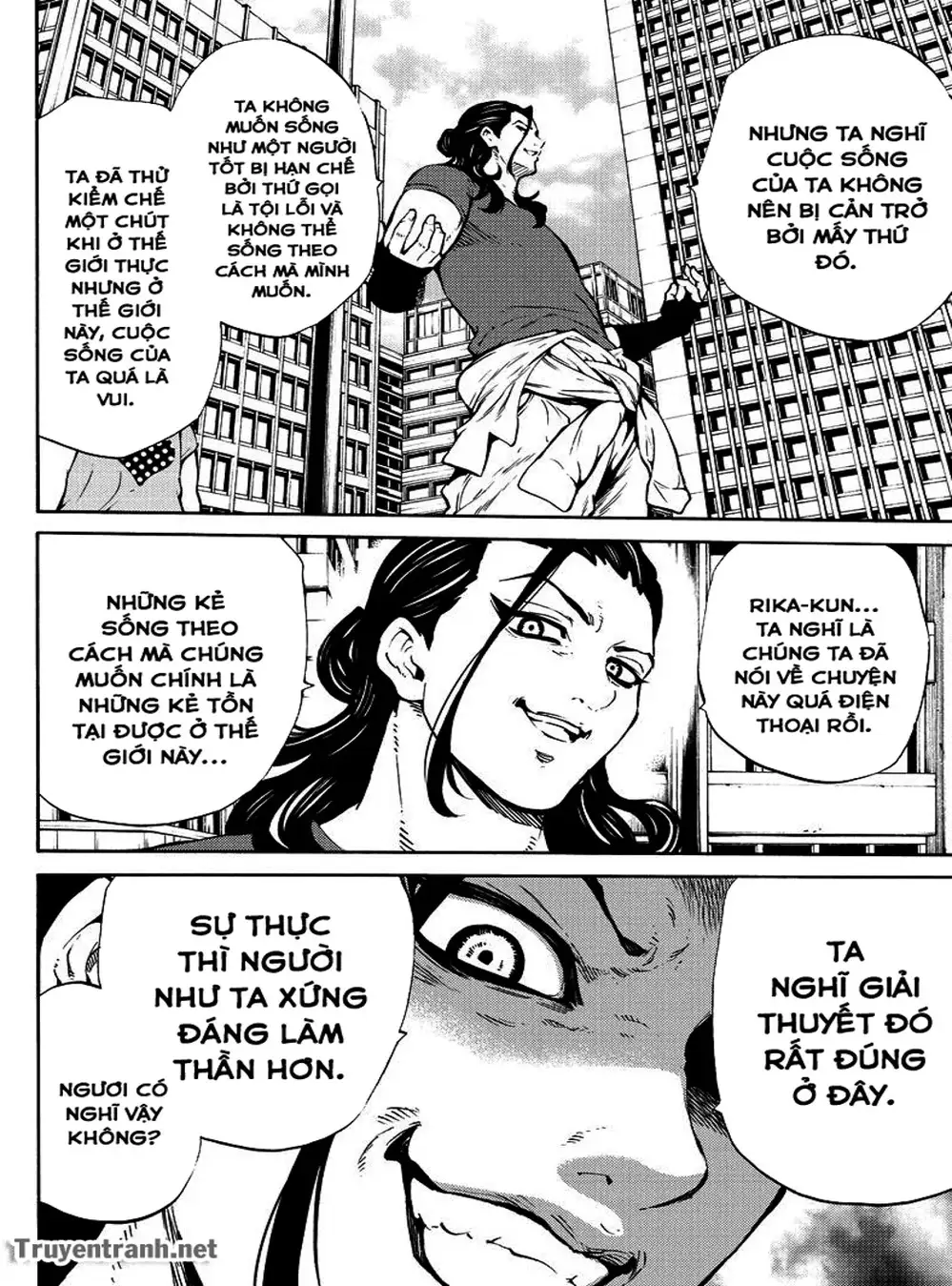Truyện Tranh Đối Đầu Với Trọng Lực - Tenkuu Shinpan trang 4