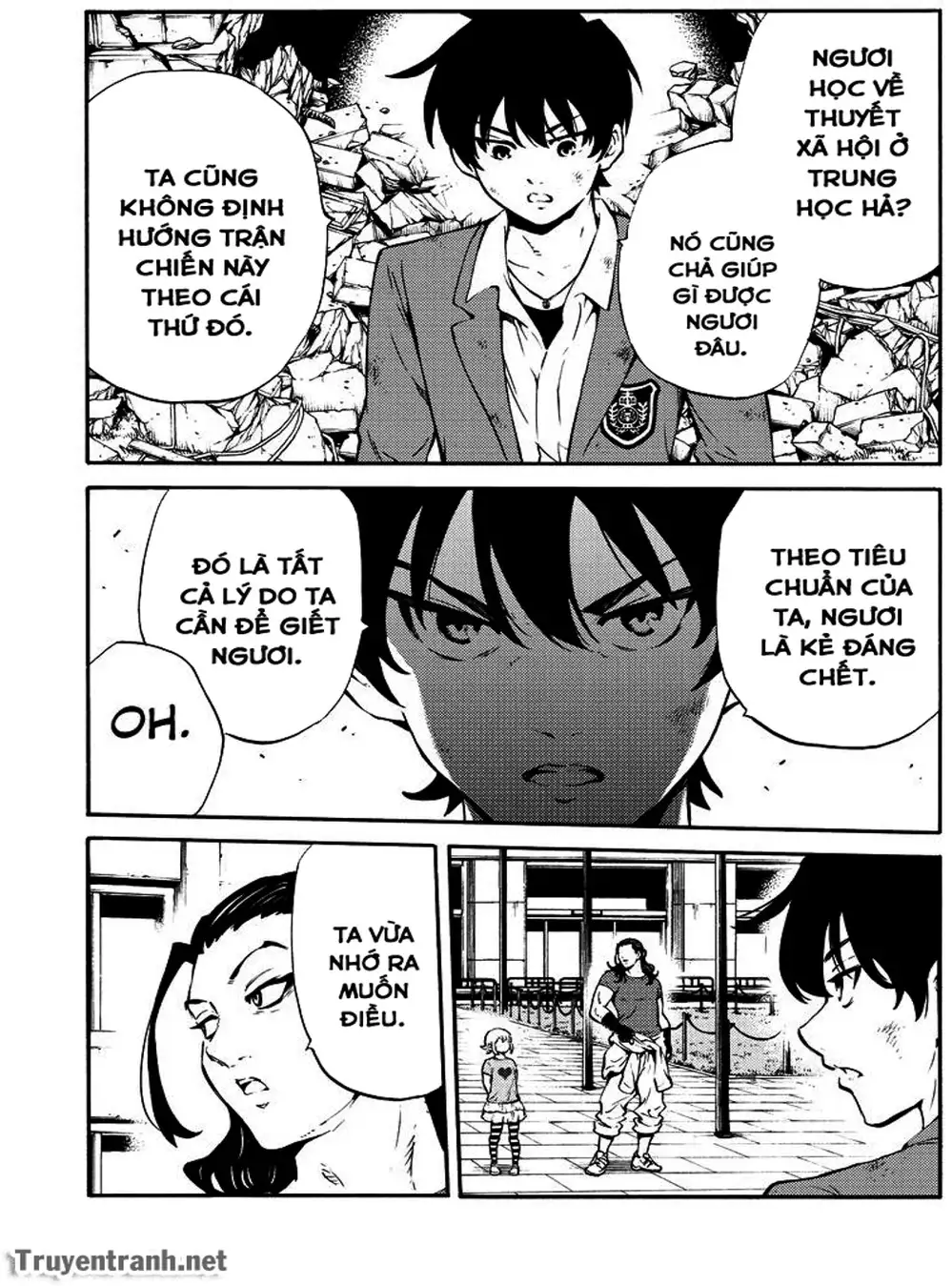 Truyện Tranh Đối Đầu Với Trọng Lực - Tenkuu Shinpan trang 4