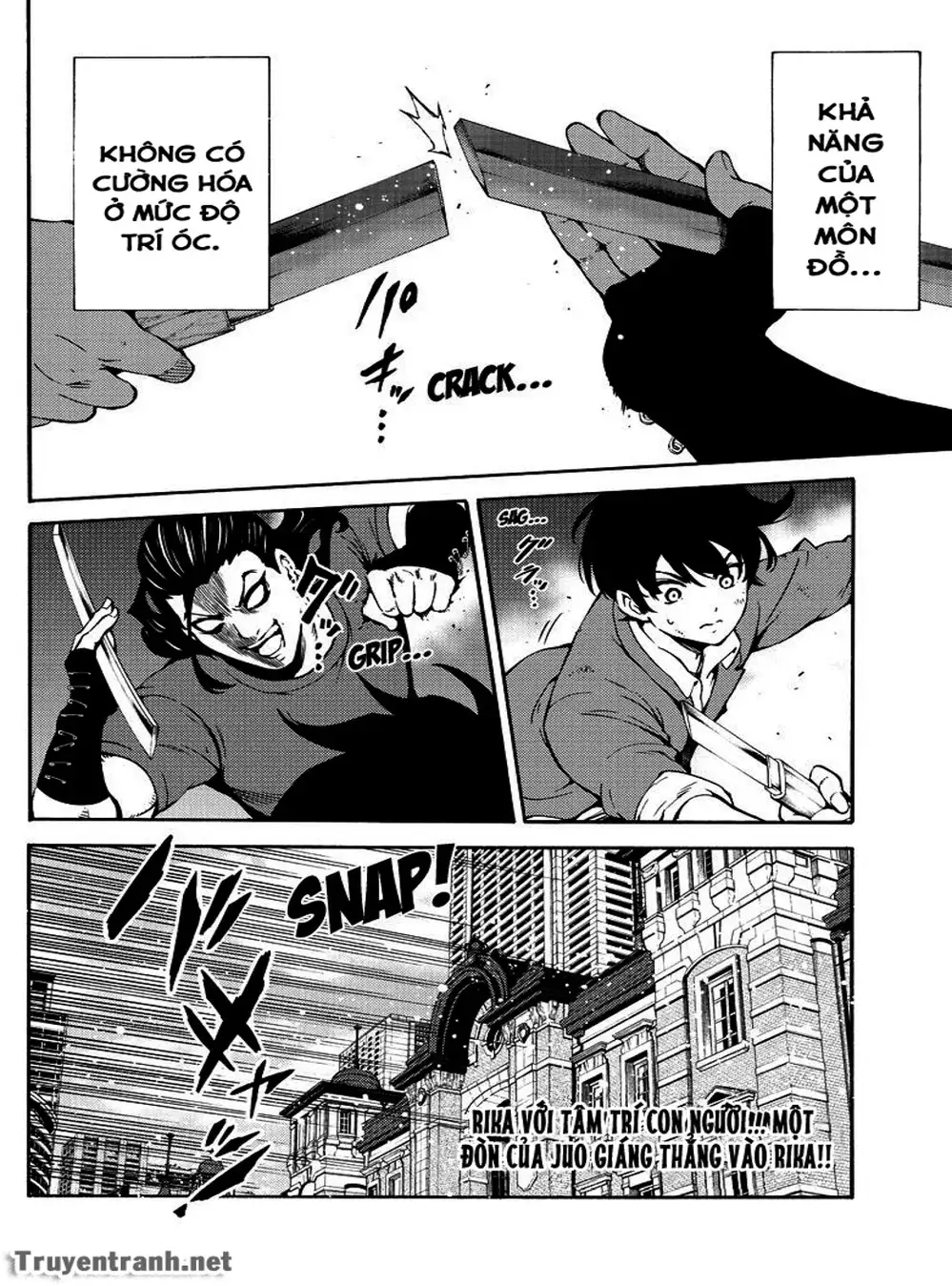Truyện Tranh Đối Đầu Với Trọng Lực - Tenkuu Shinpan trang 4