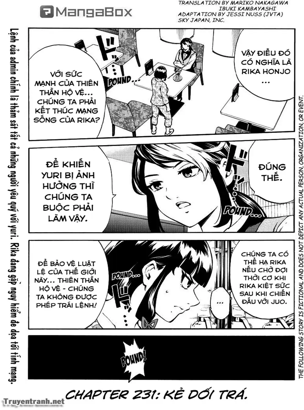 Truyện Tranh Đối Đầu Với Trọng Lực - Tenkuu Shinpan trang 4