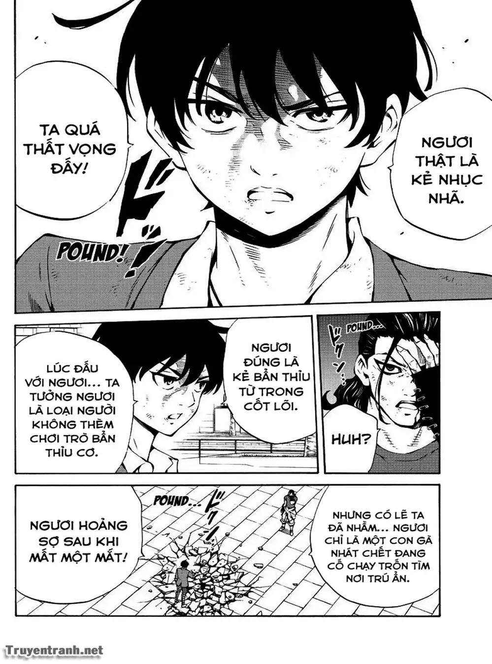 Truyện Tranh Đối Đầu Với Trọng Lực - Tenkuu Shinpan trang 4