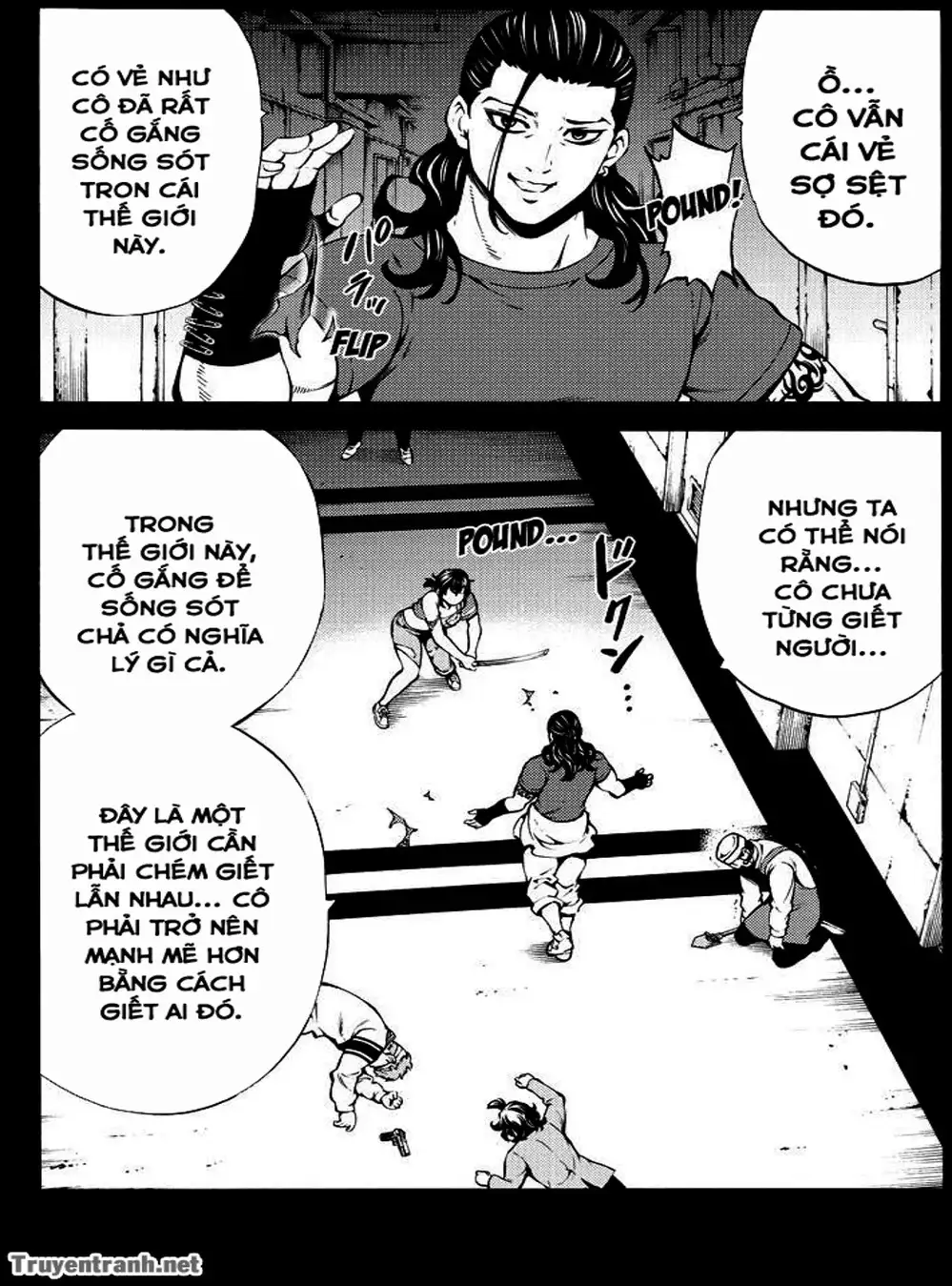 Truyện Tranh Đối Đầu Với Trọng Lực - Tenkuu Shinpan trang 4