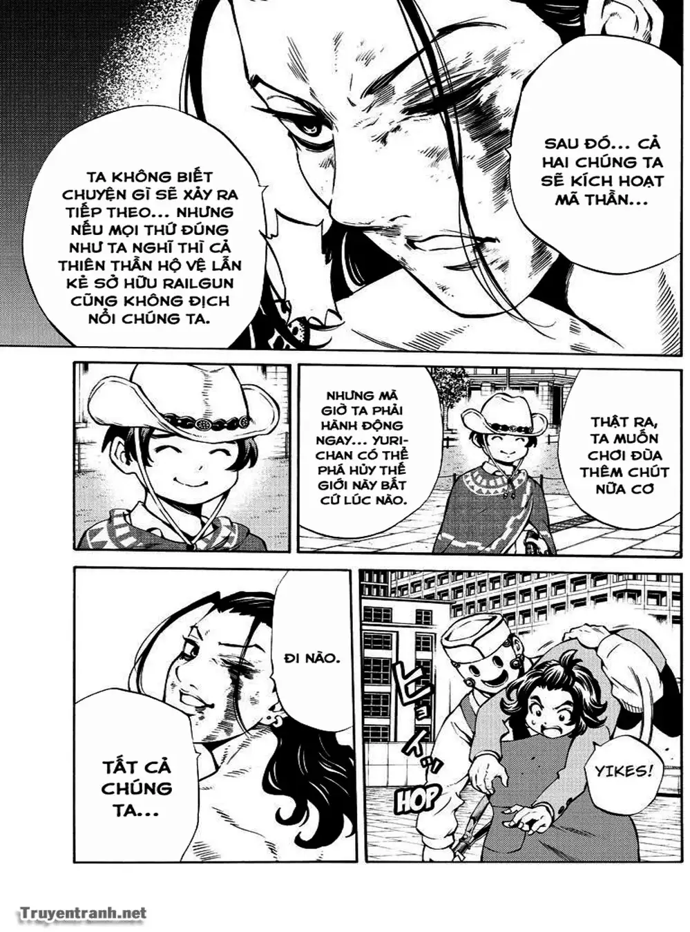 Truyện Tranh Đối Đầu Với Trọng Lực - Tenkuu Shinpan trang 4