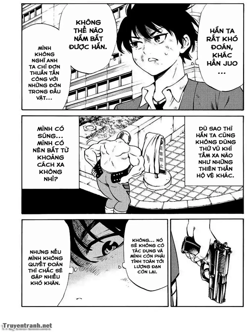 Truyện Tranh Đối Đầu Với Trọng Lực - Tenkuu Shinpan trang 4