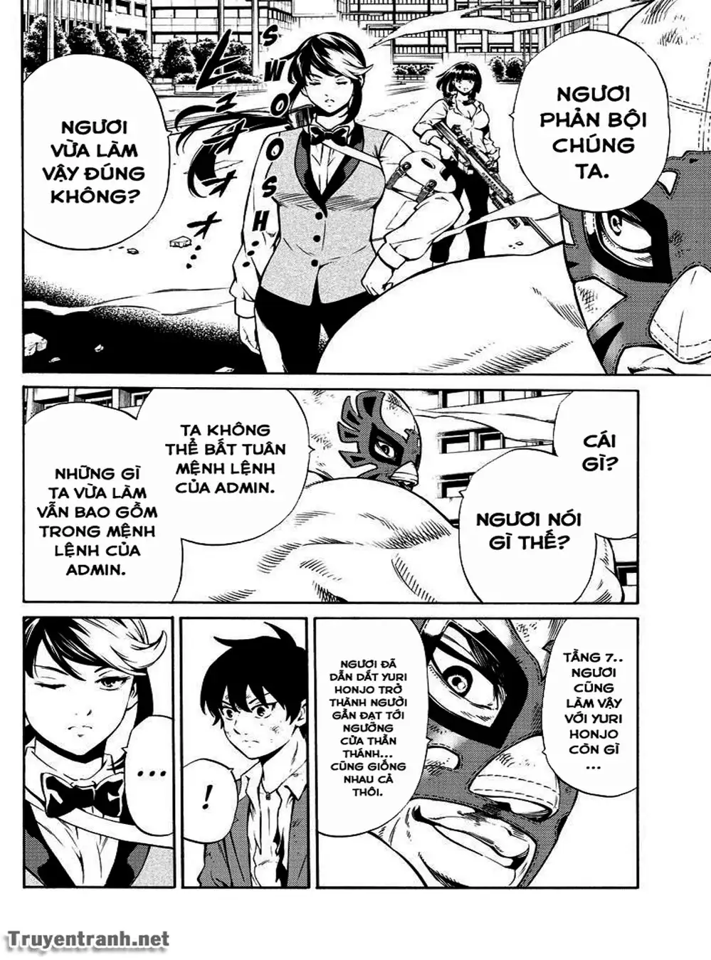 Truyện Tranh Đối Đầu Với Trọng Lực - Tenkuu Shinpan trang 4