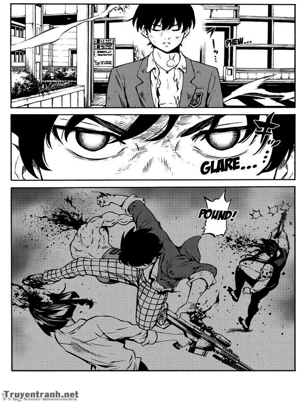 Truyện Tranh Đối Đầu Với Trọng Lực - Tenkuu Shinpan trang 4