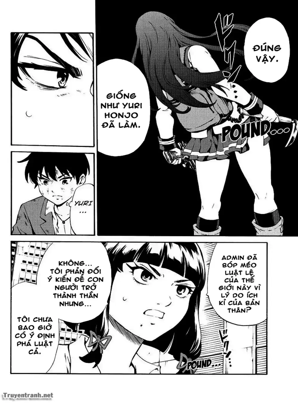 Truyện Tranh Đối Đầu Với Trọng Lực - Tenkuu Shinpan trang 4