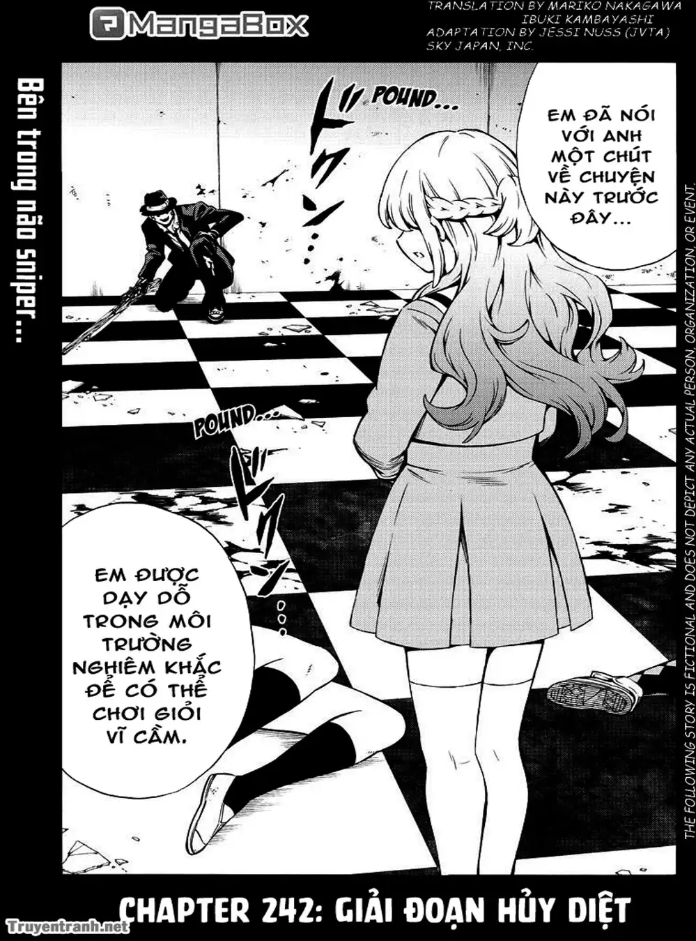 Truyện Tranh Đối Đầu Với Trọng Lực - Tenkuu Shinpan trang 4