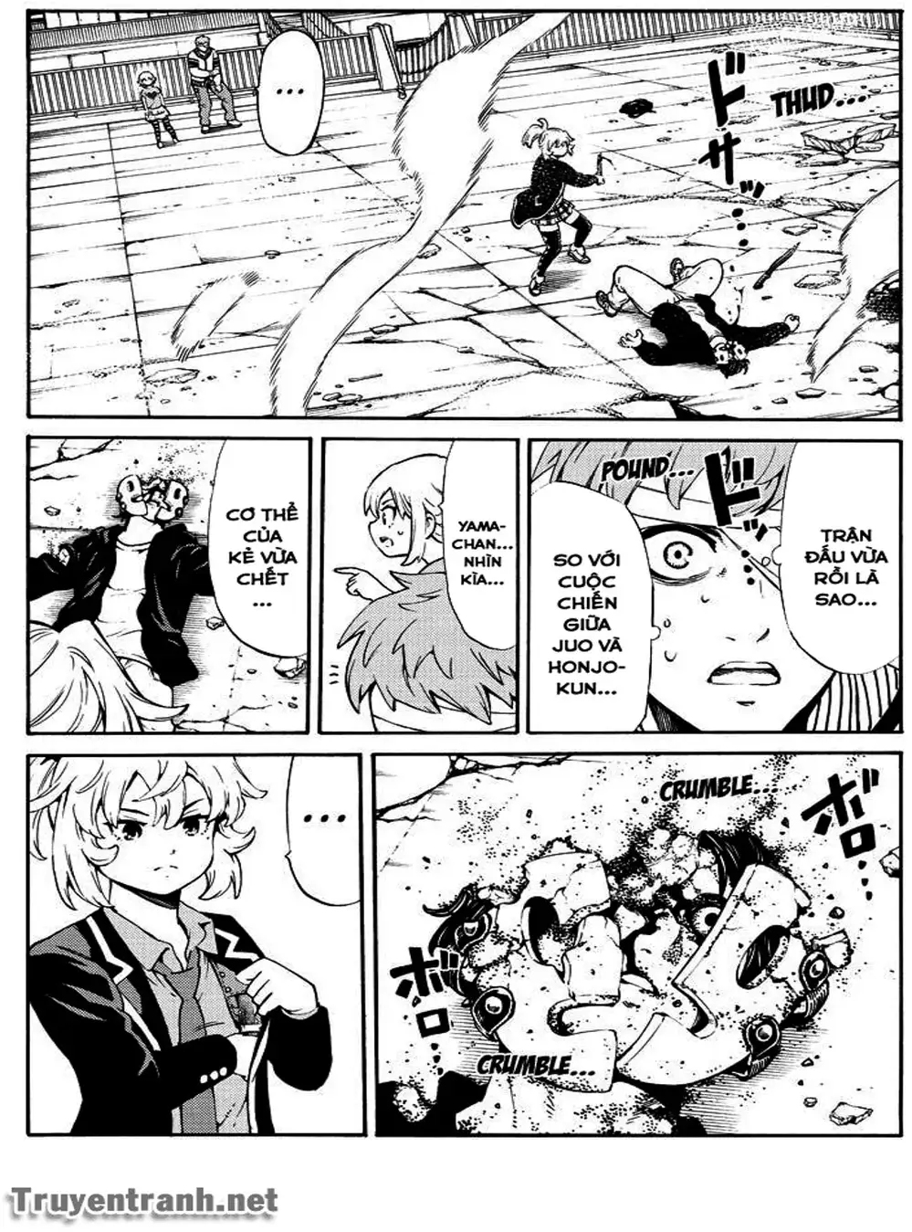 Truyện Tranh Đối Đầu Với Trọng Lực - Tenkuu Shinpan trang 4