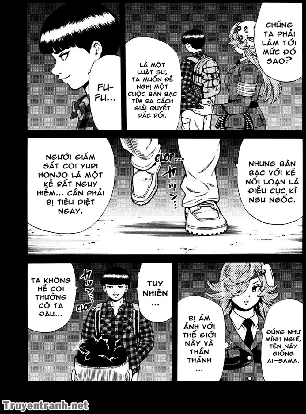 Truyện Tranh Đối Đầu Với Trọng Lực - Tenkuu Shinpan trang 4