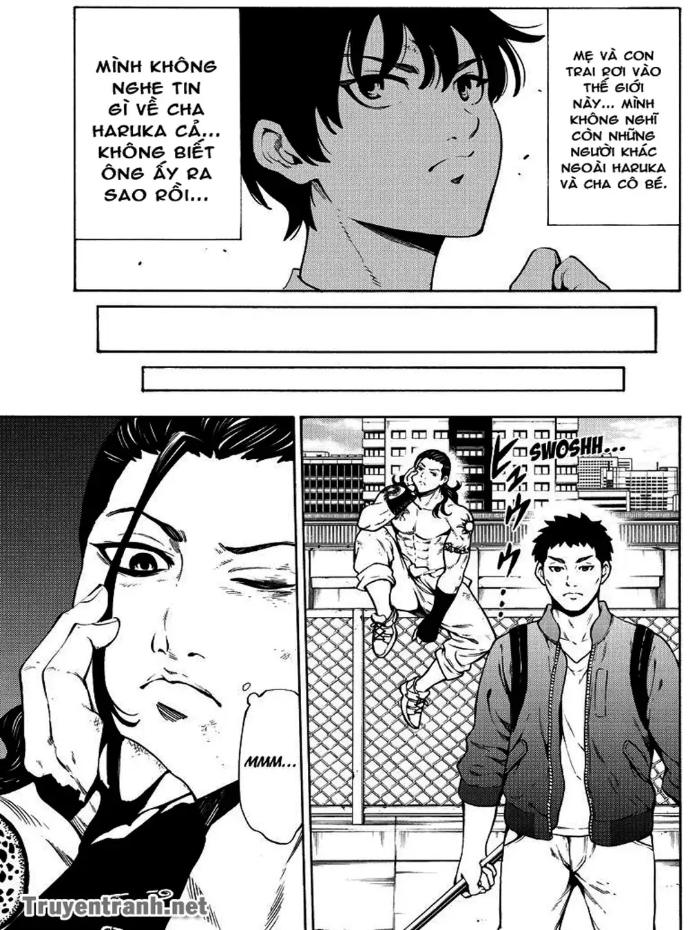 Truyện Tranh Đối Đầu Với Trọng Lực - Tenkuu Shinpan trang 4