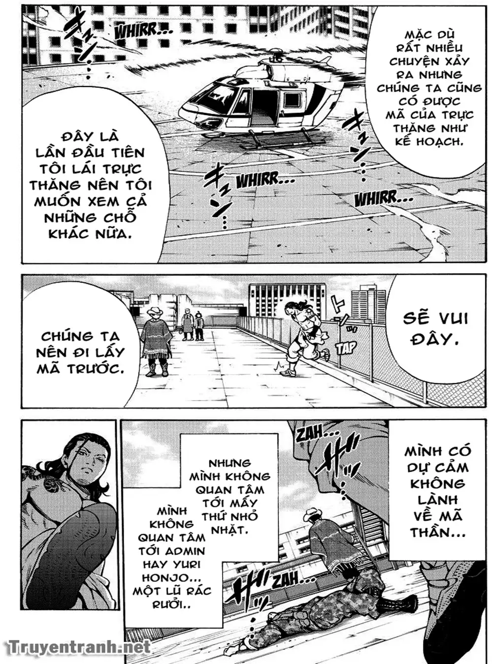 Truyện Tranh Đối Đầu Với Trọng Lực - Tenkuu Shinpan trang 4