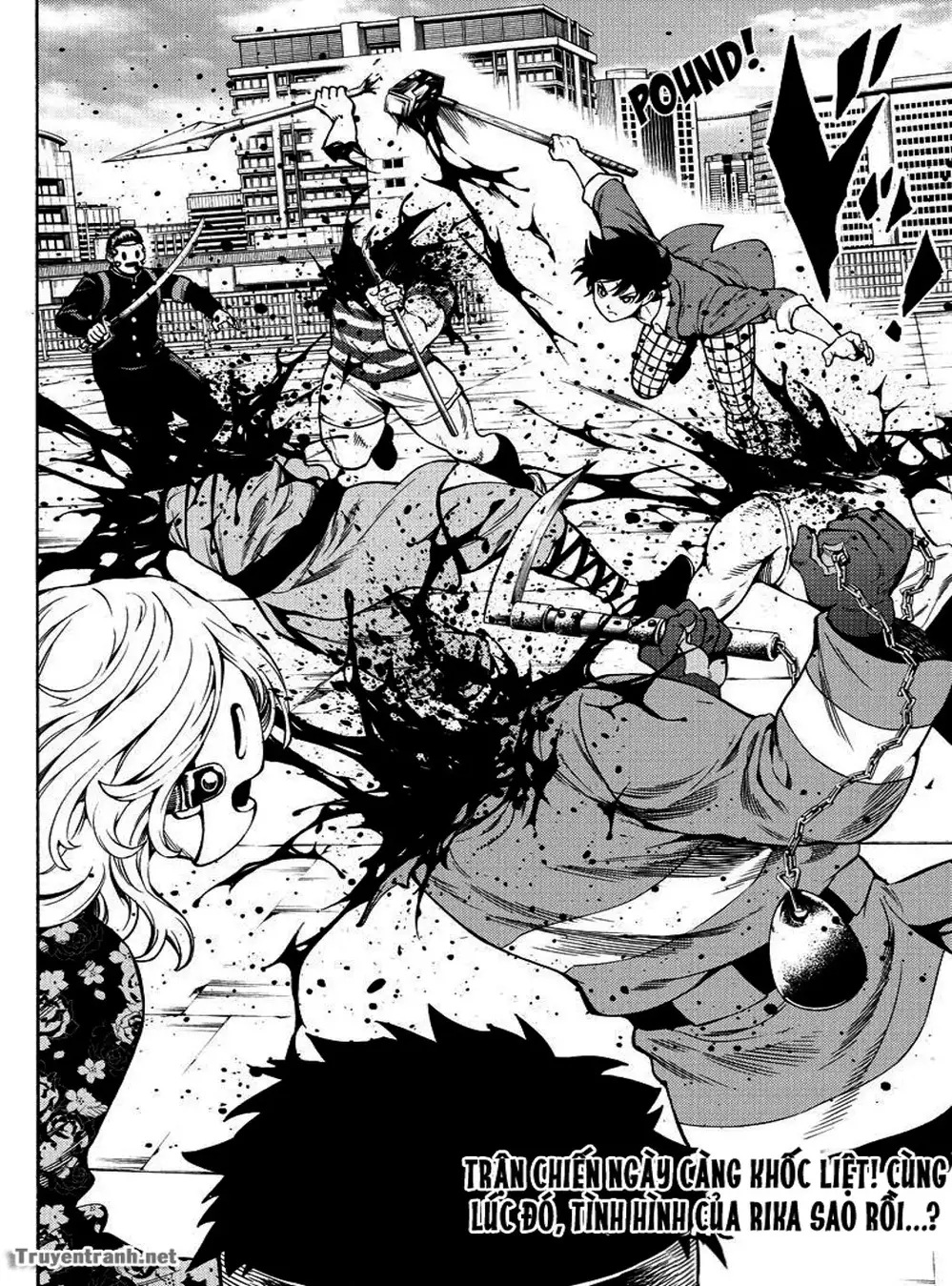 Truyện Tranh Đối Đầu Với Trọng Lực - Tenkuu Shinpan trang 4