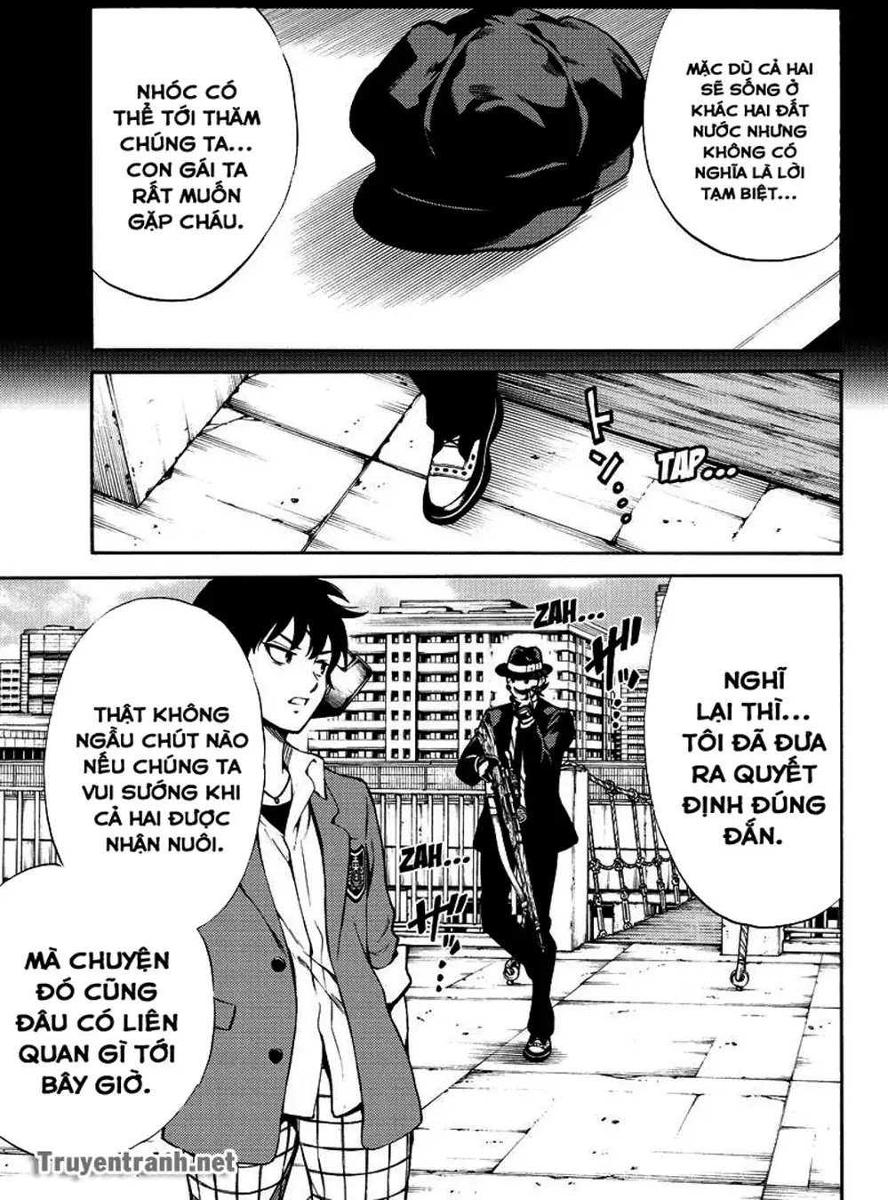 Truyện Tranh Đối Đầu Với Trọng Lực - Tenkuu Shinpan trang 4