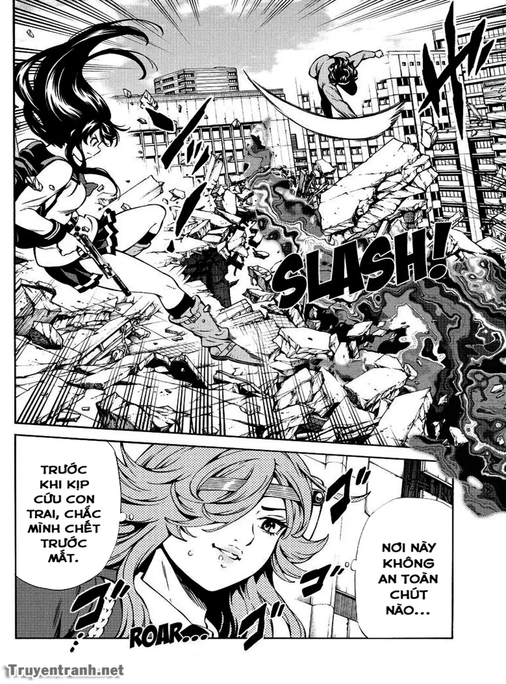 Truyện Tranh Đối Đầu Với Trọng Lực - Tenkuu Shinpan trang 4