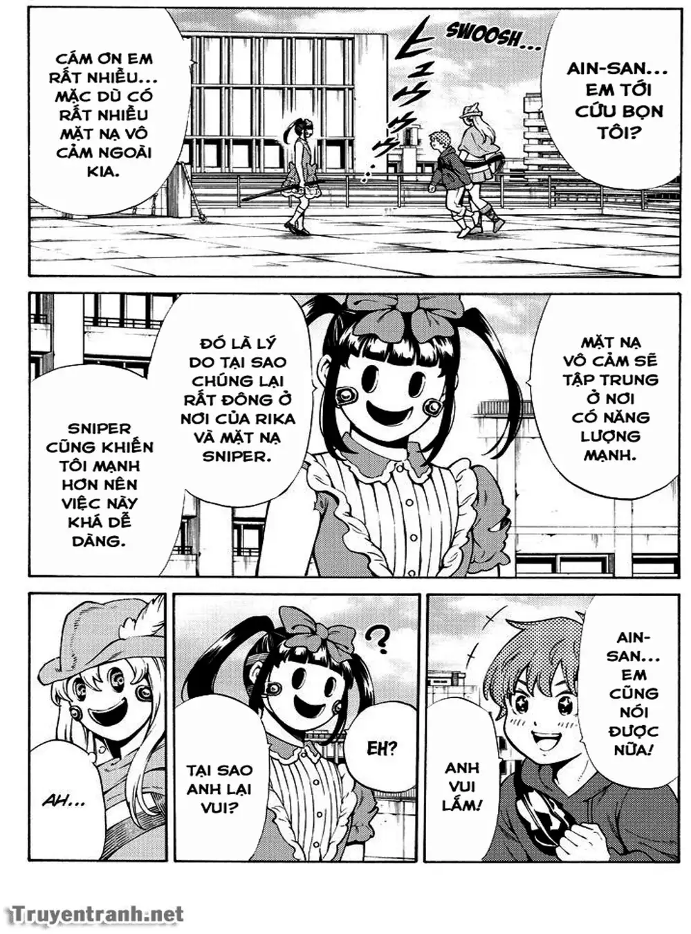 Truyện Tranh Đối Đầu Với Trọng Lực - Tenkuu Shinpan trang 4