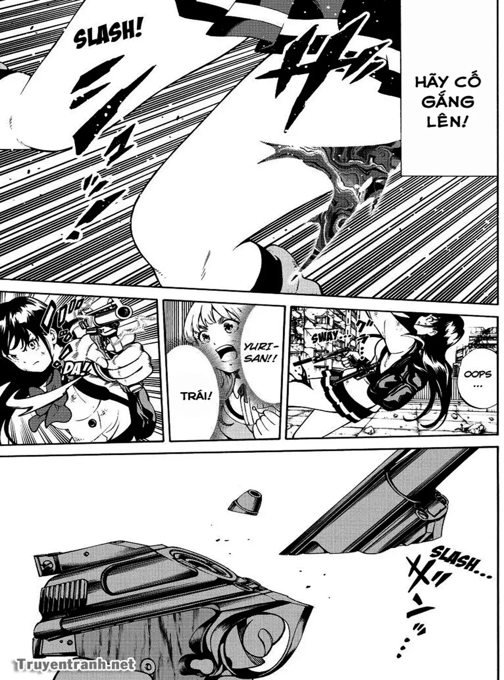 Truyện Tranh Đối Đầu Với Trọng Lực - Tenkuu Shinpan trang 4