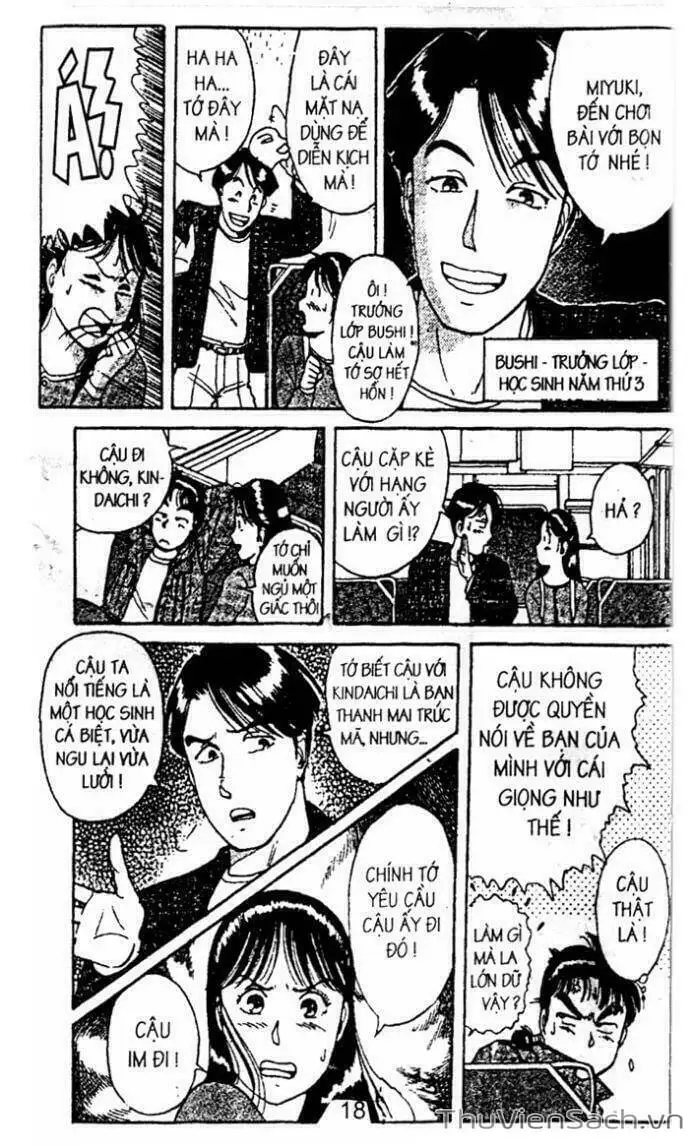 Truyện Tranh Thám Tử Kindaichi trang 4