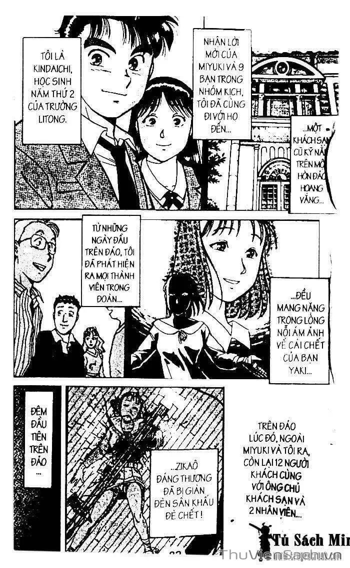 Truyện Tranh Thám Tử Kindaichi trang 4