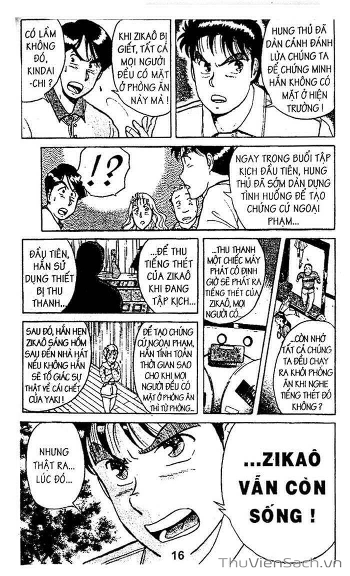 Truyện Tranh Thám Tử Kindaichi trang 4