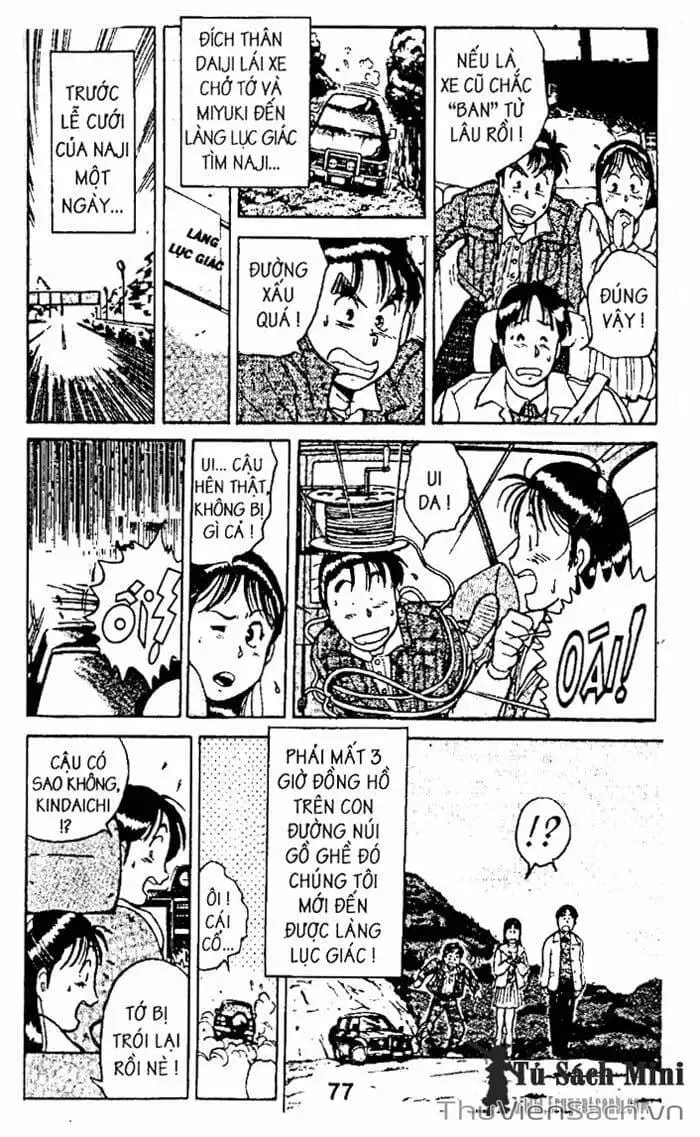 Truyện Tranh Thám Tử Kindaichi trang 4