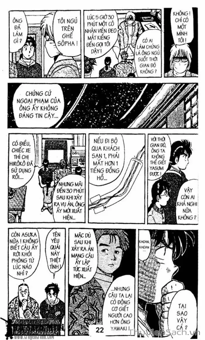 Truyện Tranh Thám Tử Kindaichi trang 4