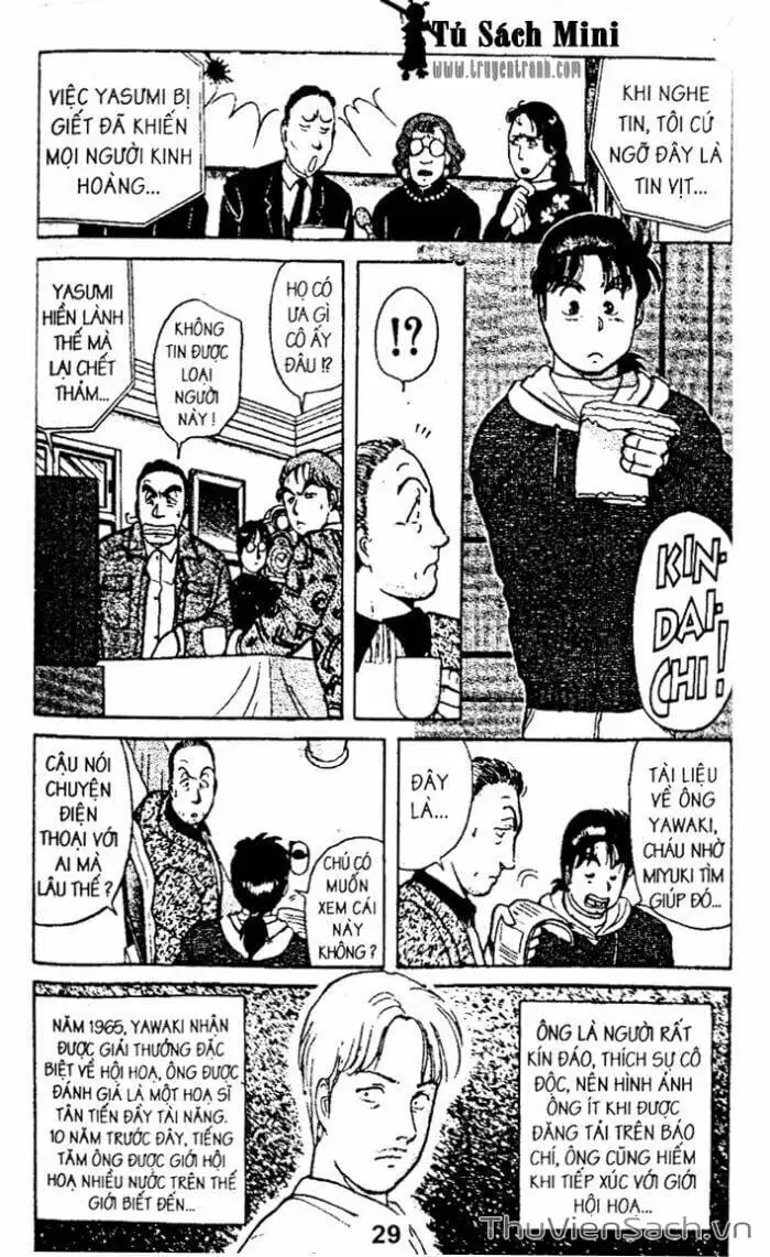 Truyện Tranh Thám Tử Kindaichi trang 4