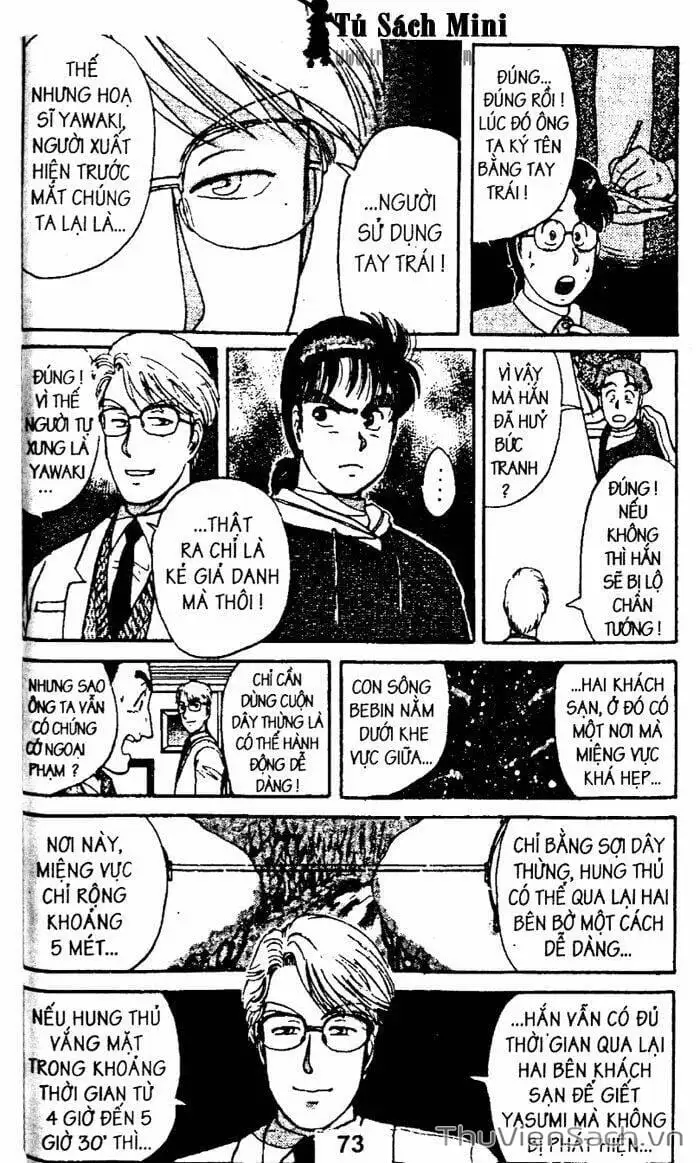 Truyện Tranh Thám Tử Kindaichi trang 4