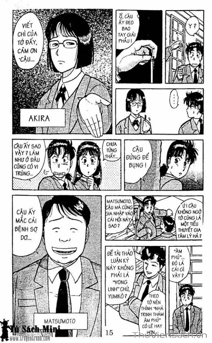 Truyện Tranh Thám Tử Kindaichi trang 4