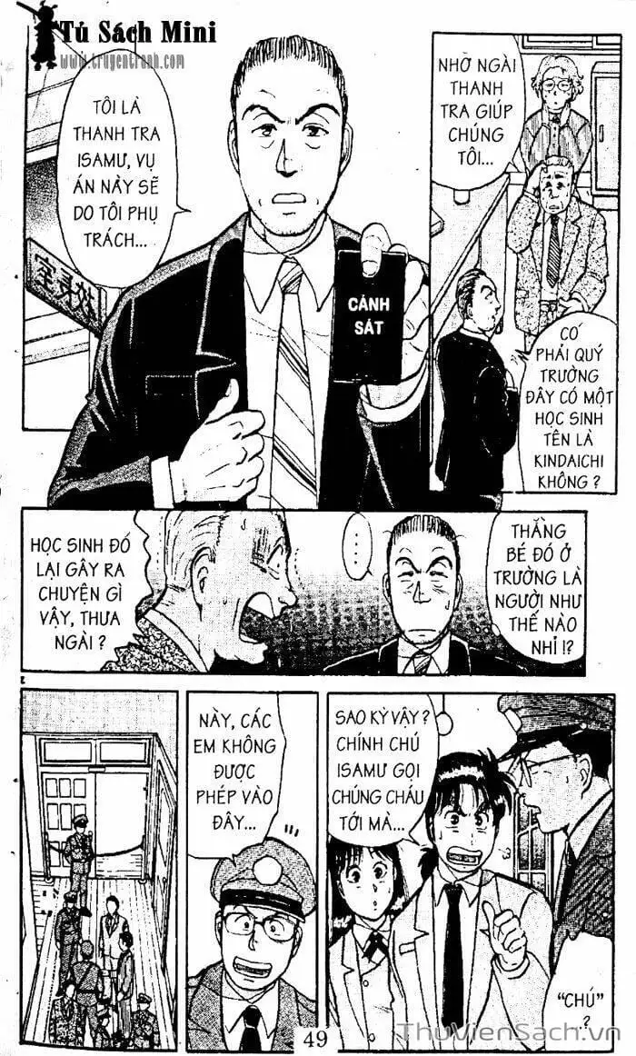 Truyện Tranh Thám Tử Kindaichi trang 4