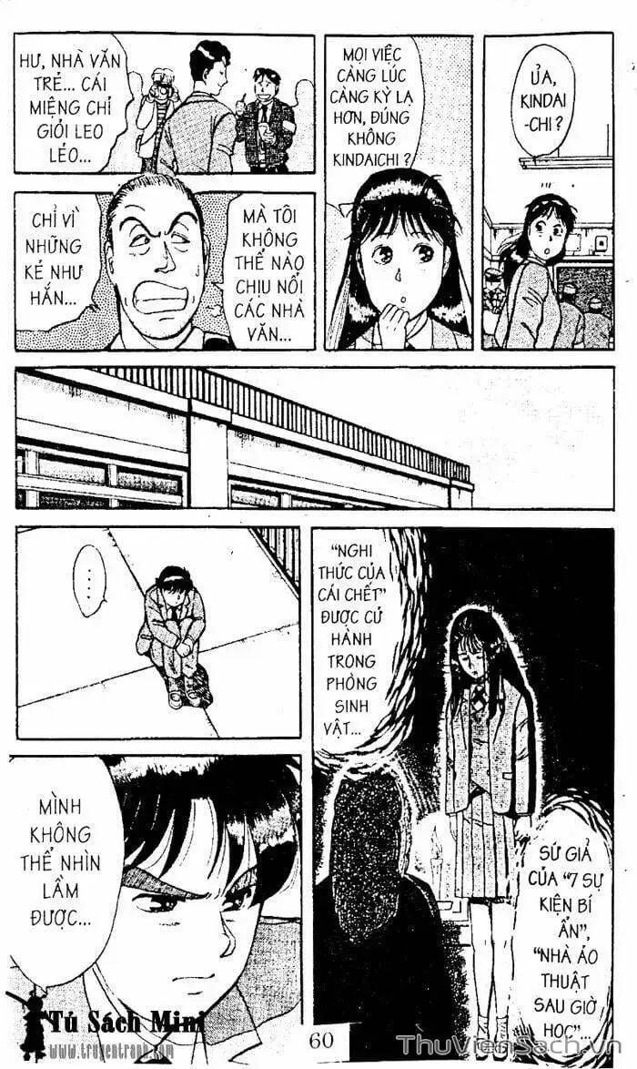 Truyện Tranh Thám Tử Kindaichi trang 4