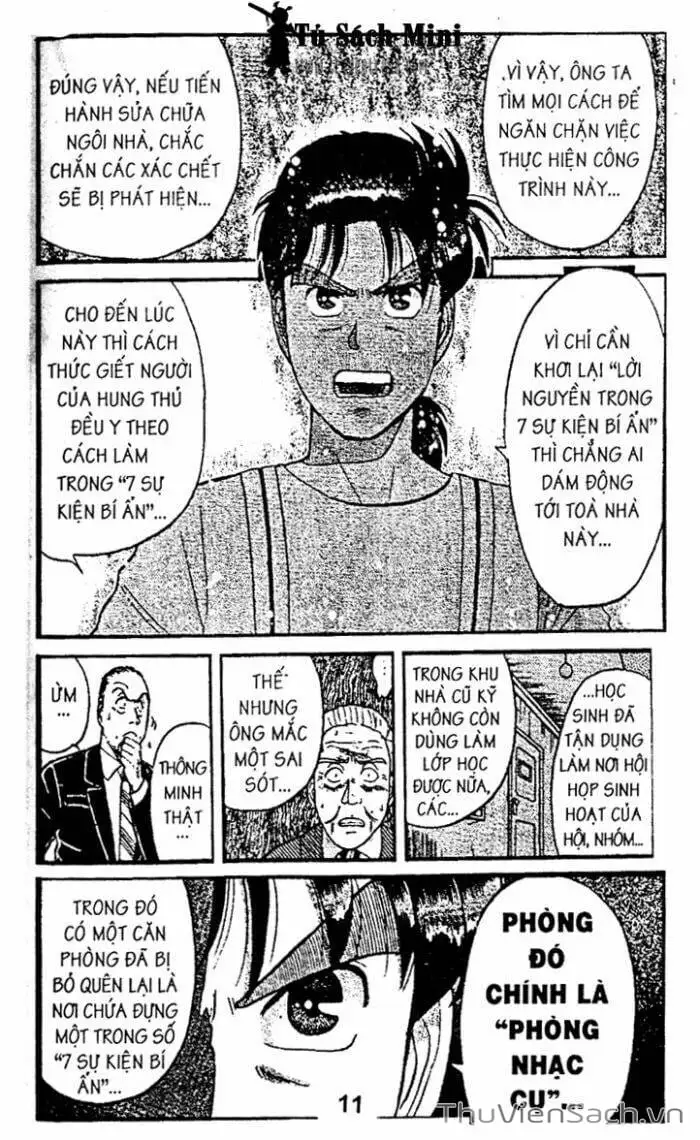 Truyện Tranh Thám Tử Kindaichi trang 4