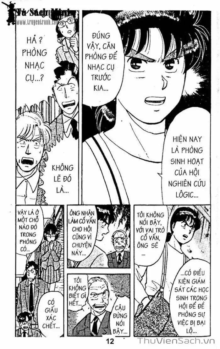 Truyện Tranh Thám Tử Kindaichi trang 4