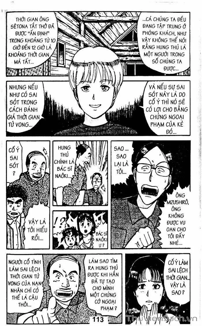 Truyện Tranh Thám Tử Kindaichi trang 4