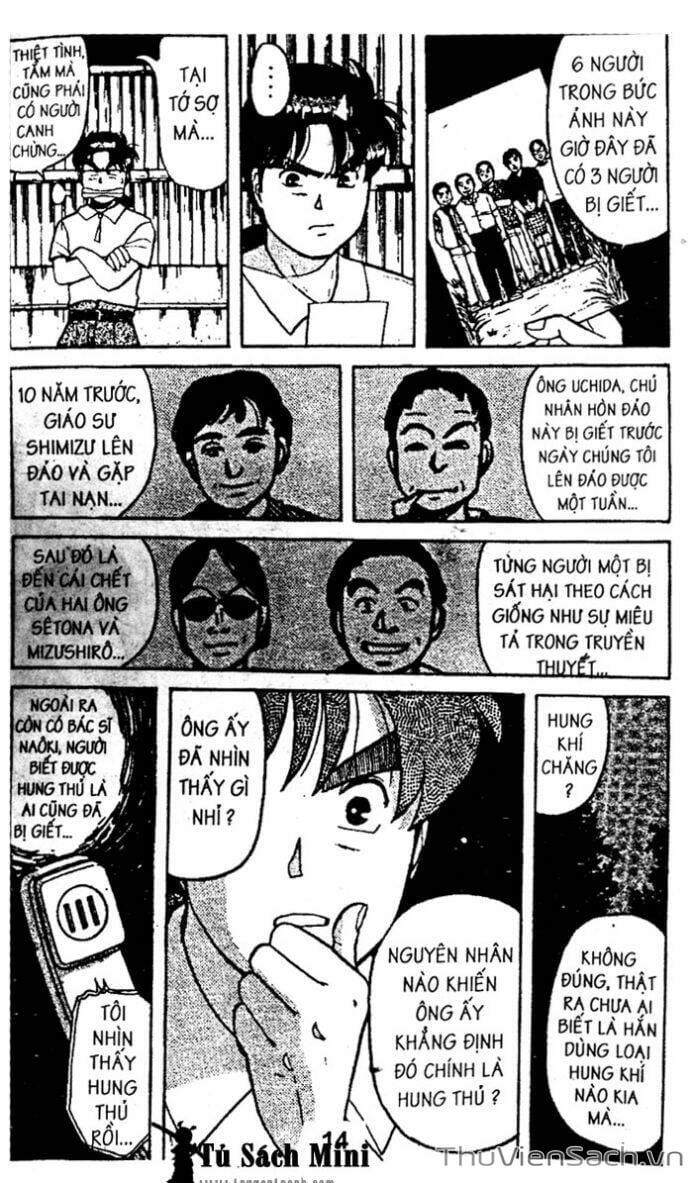 Truyện Tranh Thám Tử Kindaichi trang 4