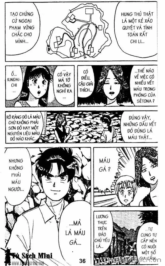 Truyện Tranh Thám Tử Kindaichi trang 4