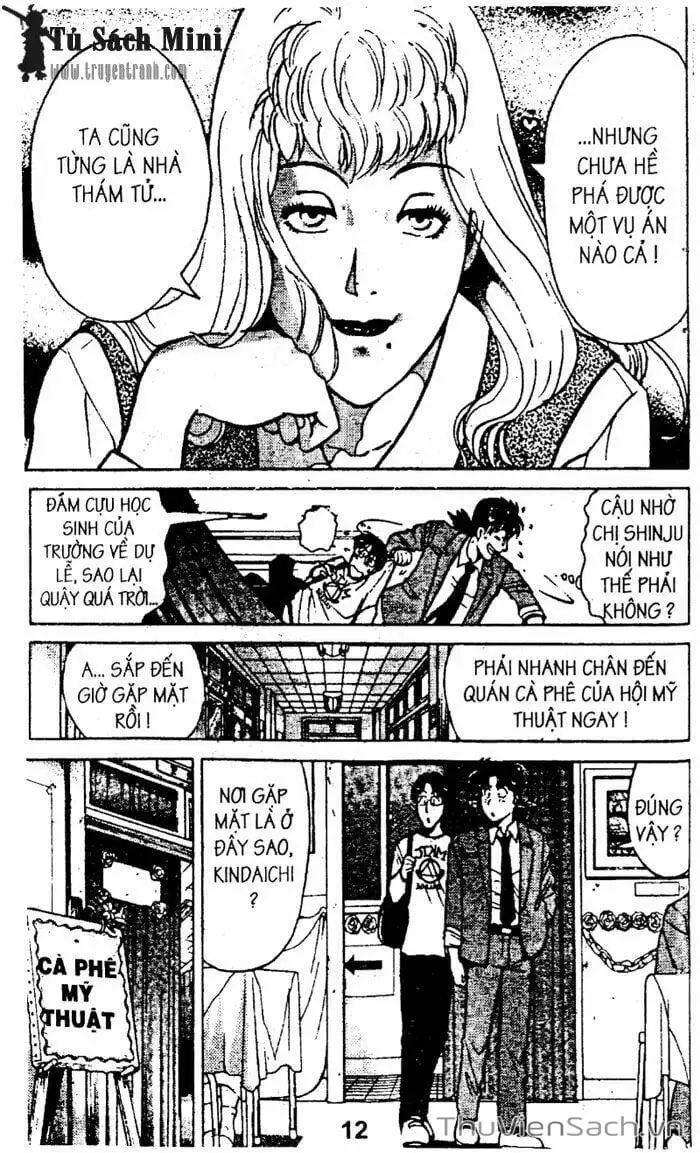 Truyện Tranh Thám Tử Kindaichi trang 4
